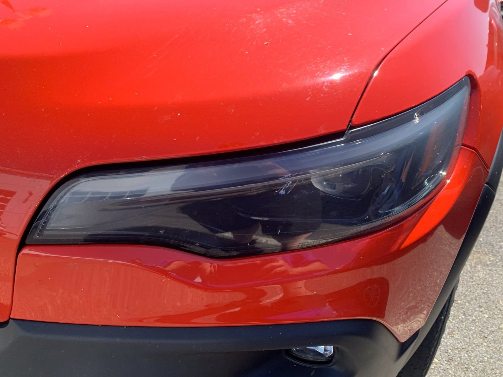 Used 2021 Orange Jeep Trailhawk image 7