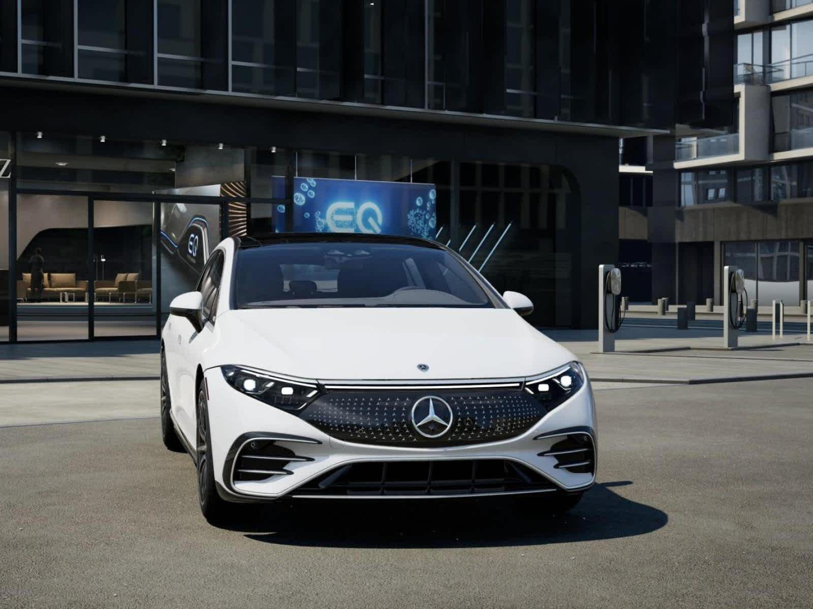 New 2026 Polar White Mercedes-Benz EQS 450 image 7