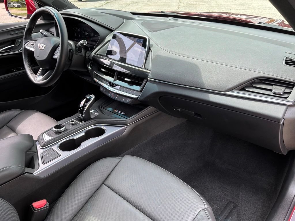 Used 2023 Radiant Red Tintcoat Cadillac Premium Luxury image 27