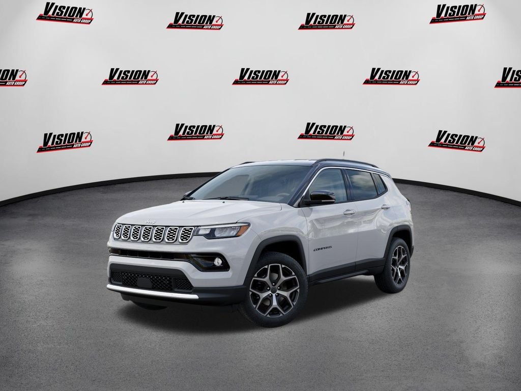 New 2026 Bright White Clear-Coat Exterior Paint Jeep Limited image 1