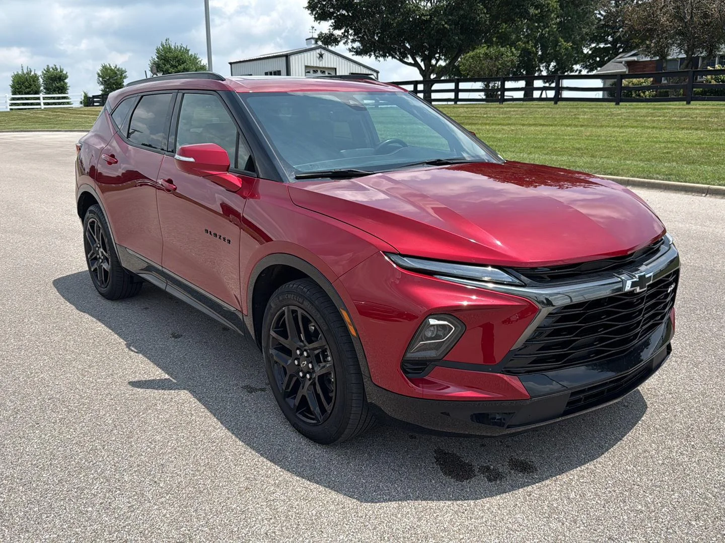 Used 2025 Radiant Red Tintcoat Chevrolet RS image 4