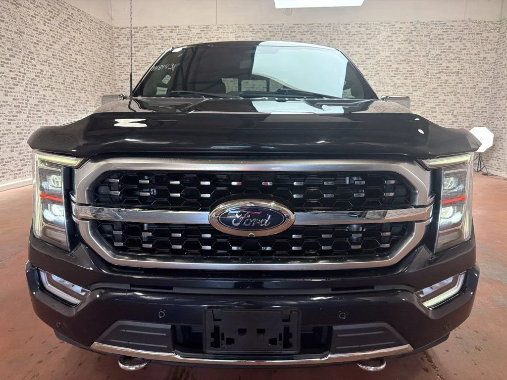 Used 2023 Antimatter Blue Metallic Ford Platinum image 2