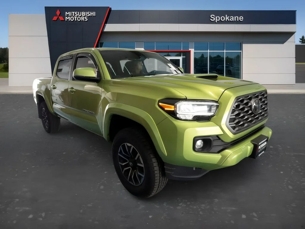 Used 2023 Electric Lime Metallic Toyota TRD Sport image 1
