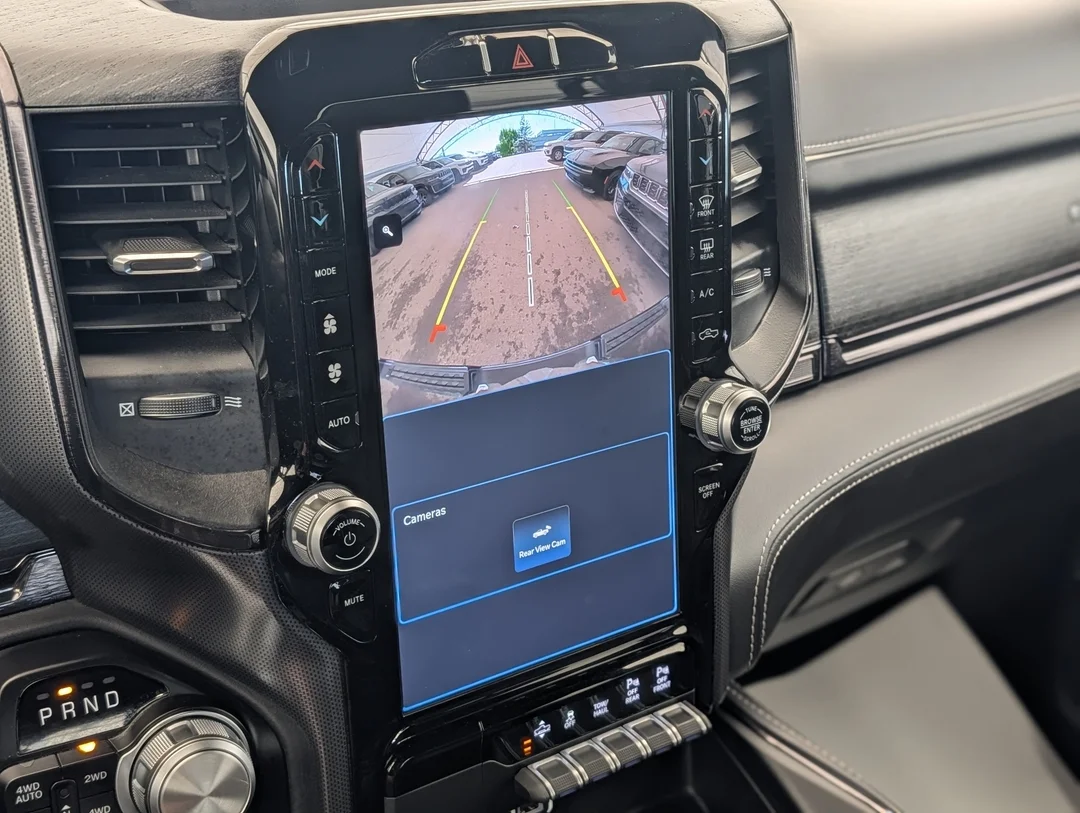 Used 2023 Black RAM Limited - - 4x4 - Pano Sunroof - 14.4 Uconnect NAV - 360 Camera & More! image 23