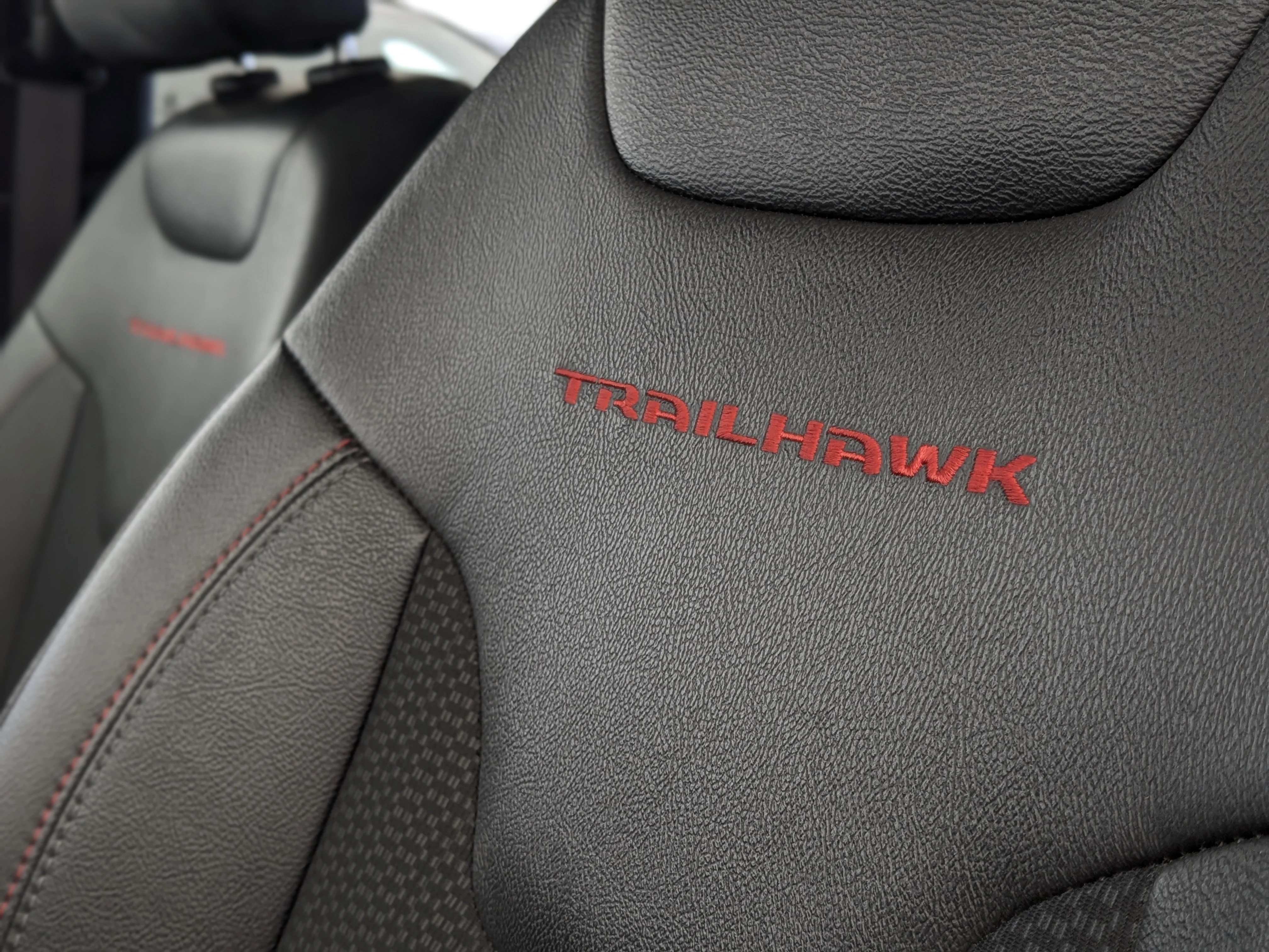 Used 2024 Black Jeep Trailhawk - Sun & Sound Group - Dual Pane Sunroof - Leather - NAV & More image 16