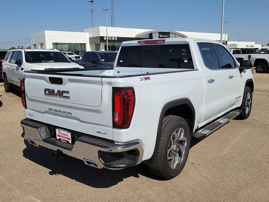 New 2026 Glacier White Tricoat GMC SLT image 10