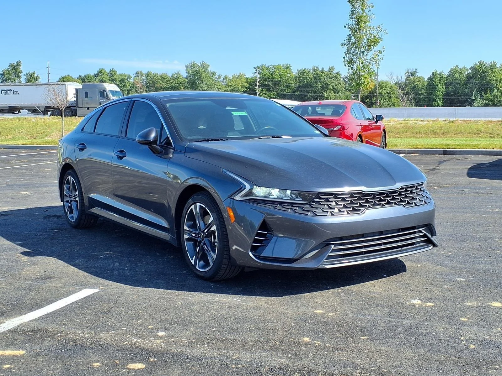 Used 2023 Gravity Gray Kia EX image 26
