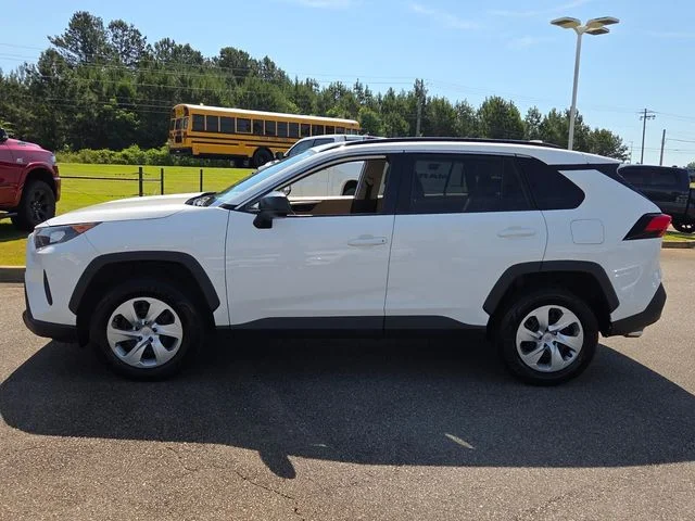 Used 2021 White Toyota LE image 4