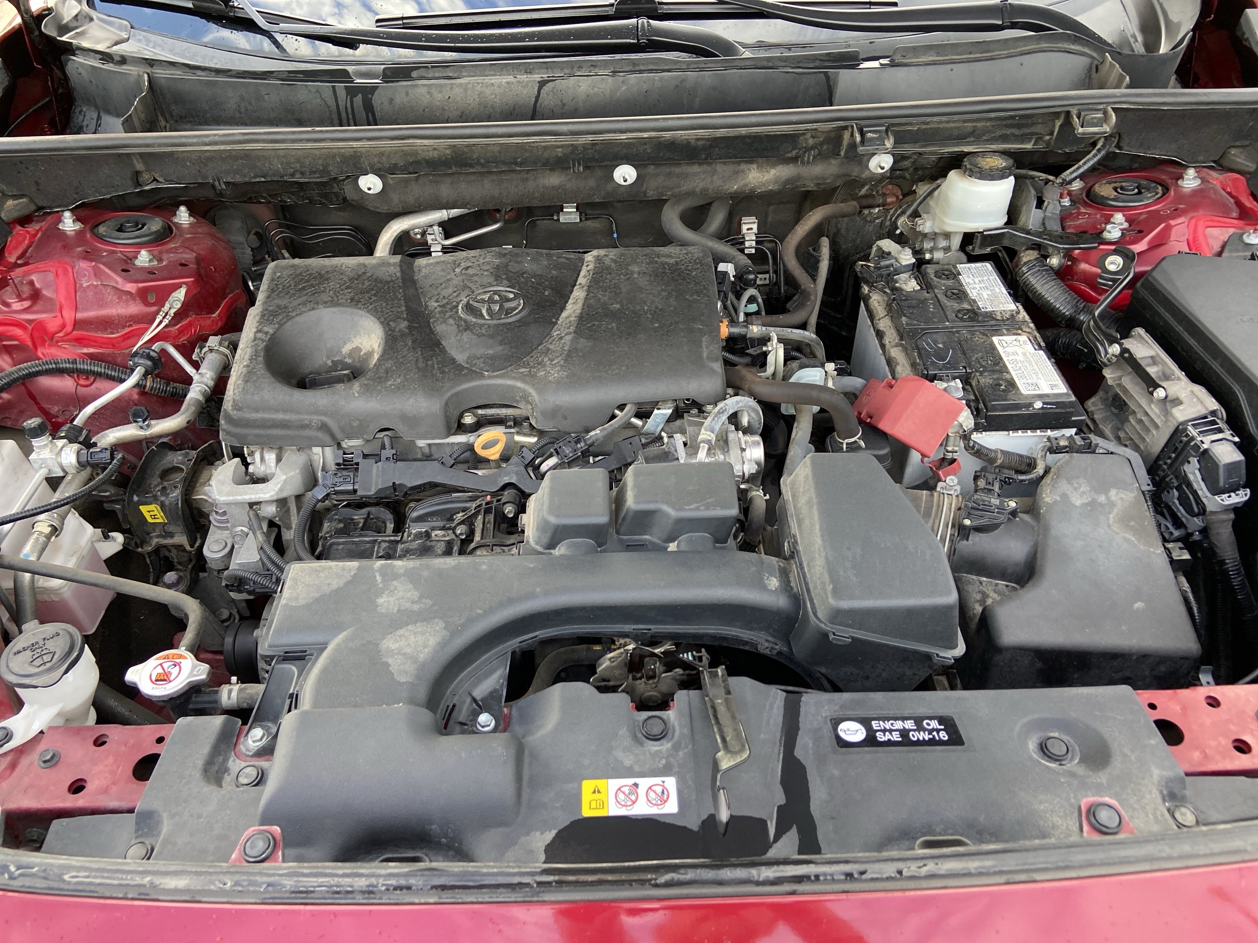 Used 2023 Ruby Flare Pearl Toyota LE image 27