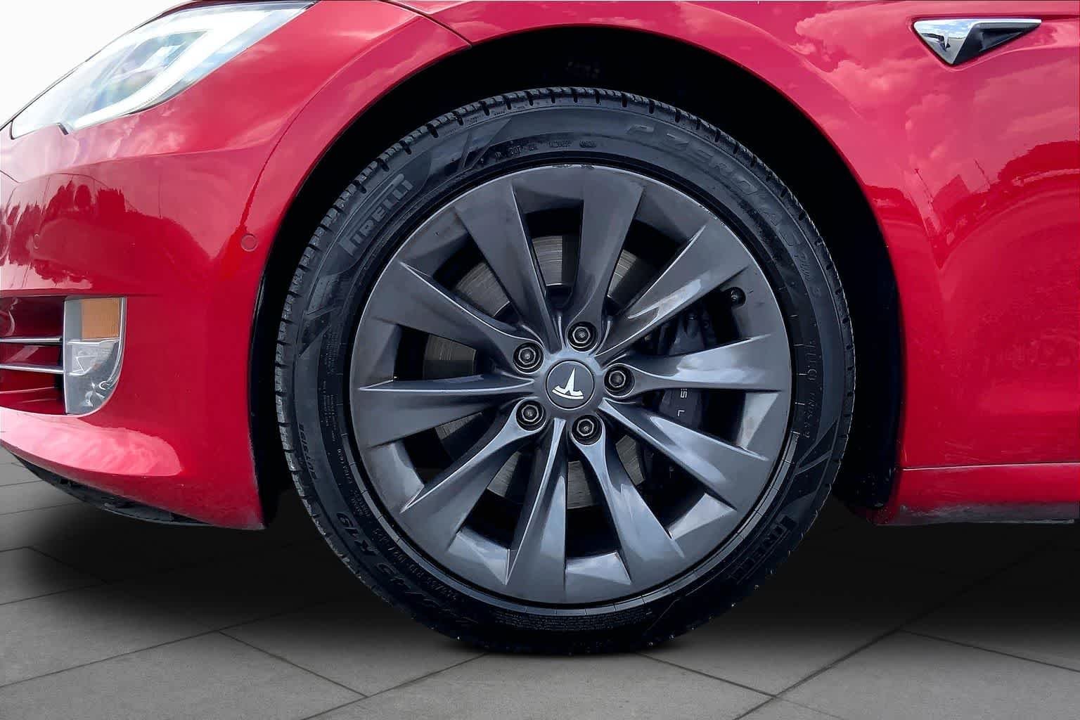 Used 2020 Red Multi-Coat Tesla Long Range Plus image 13