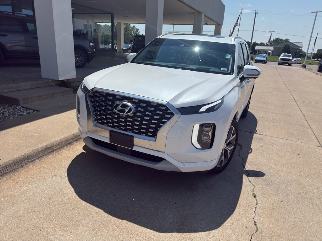 Used 2021 Hyper White Hyundai Limited image 9