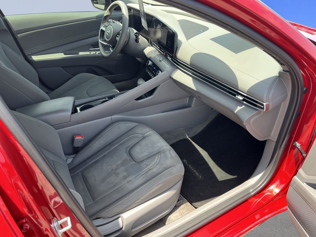 Used 2023 Scarlet Red Pearl Hyundai SEL image 22