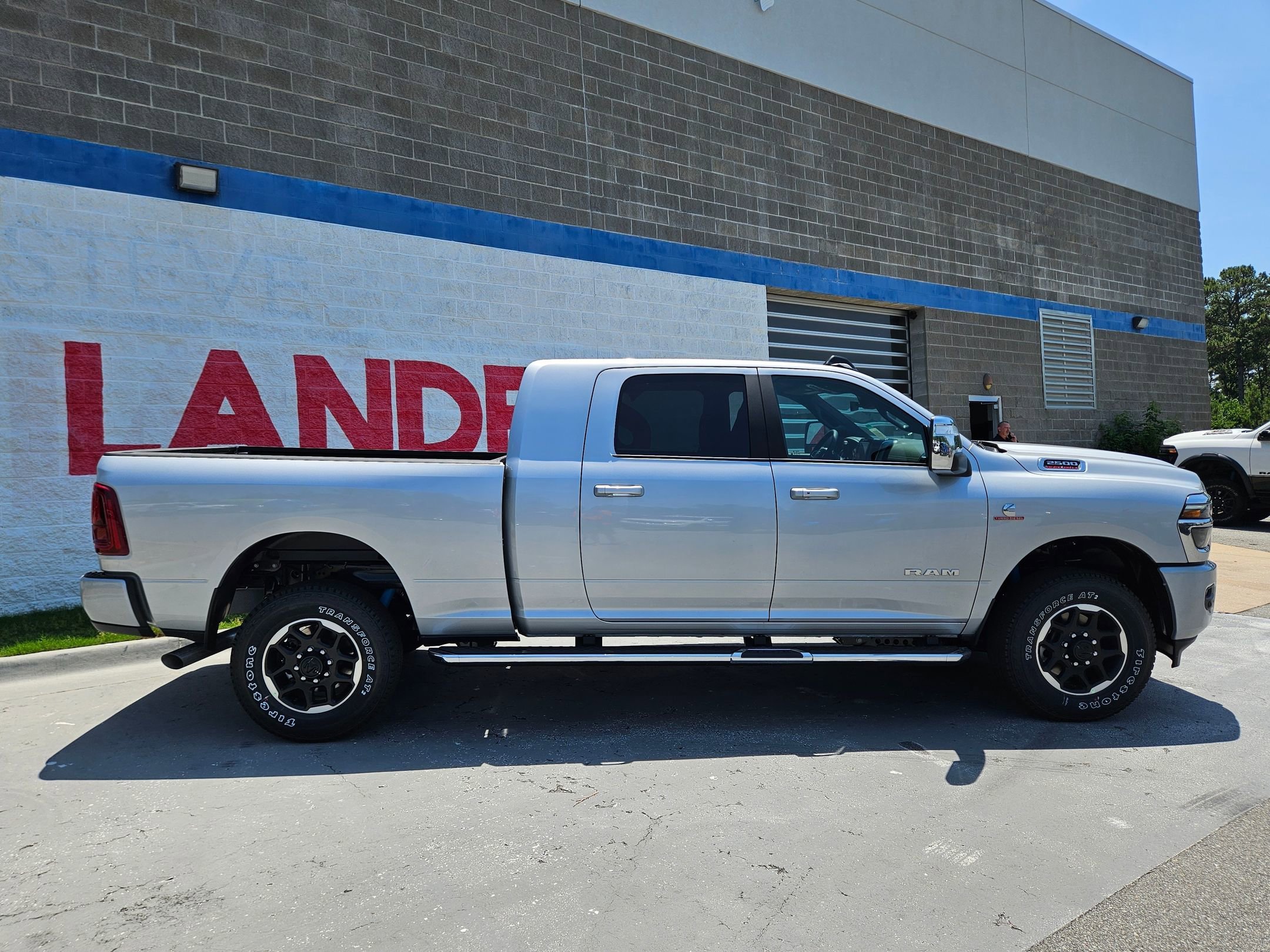 New 2026 Silver-Zynith Exterior Paint RAM Laramie image 8