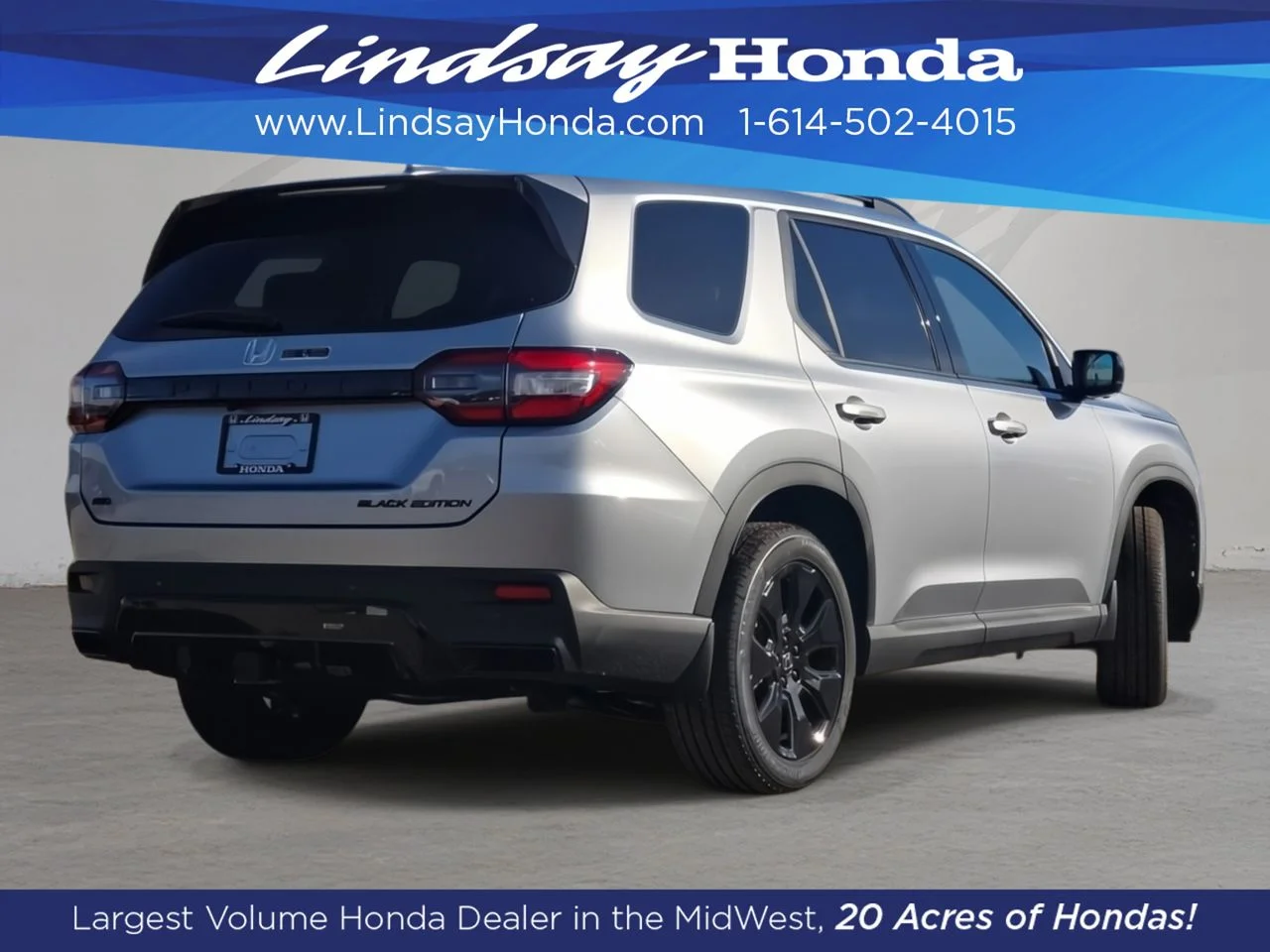 New 2026 Solar Silver Metallic Honda Black Edition image 12