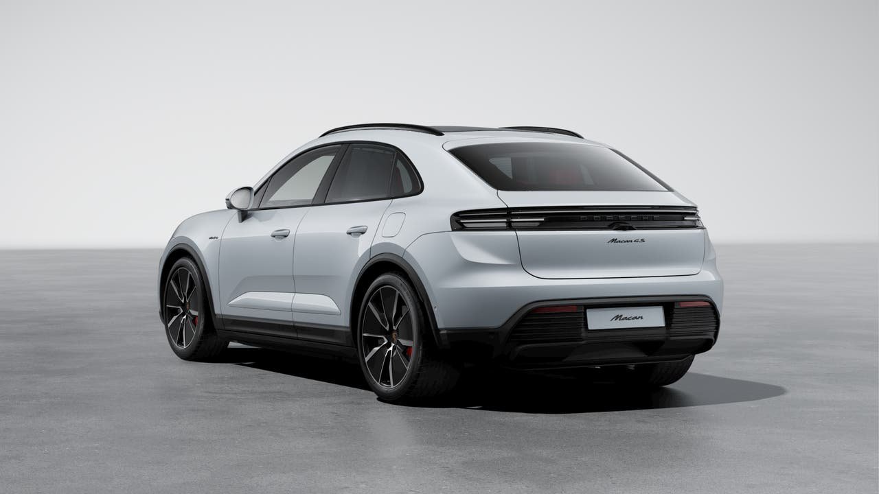New 2026 Ice Grey Metallic Porsche 4S Electric image 3