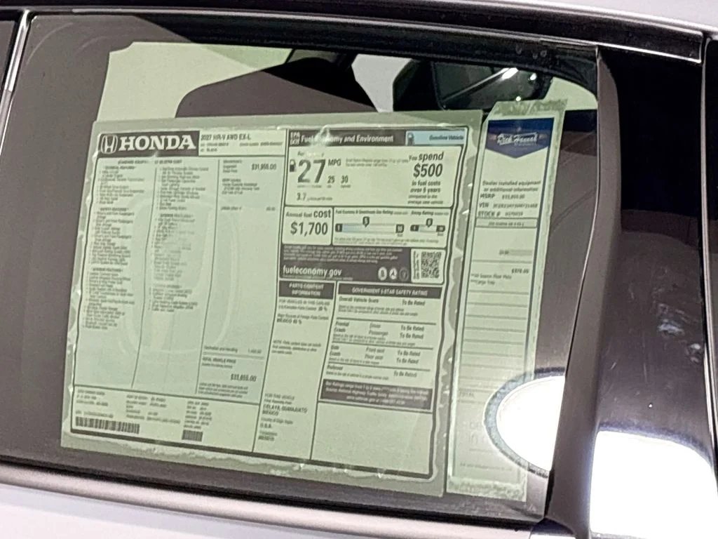 New 2027 Urban Gray Pearl Honda EX-L image 24