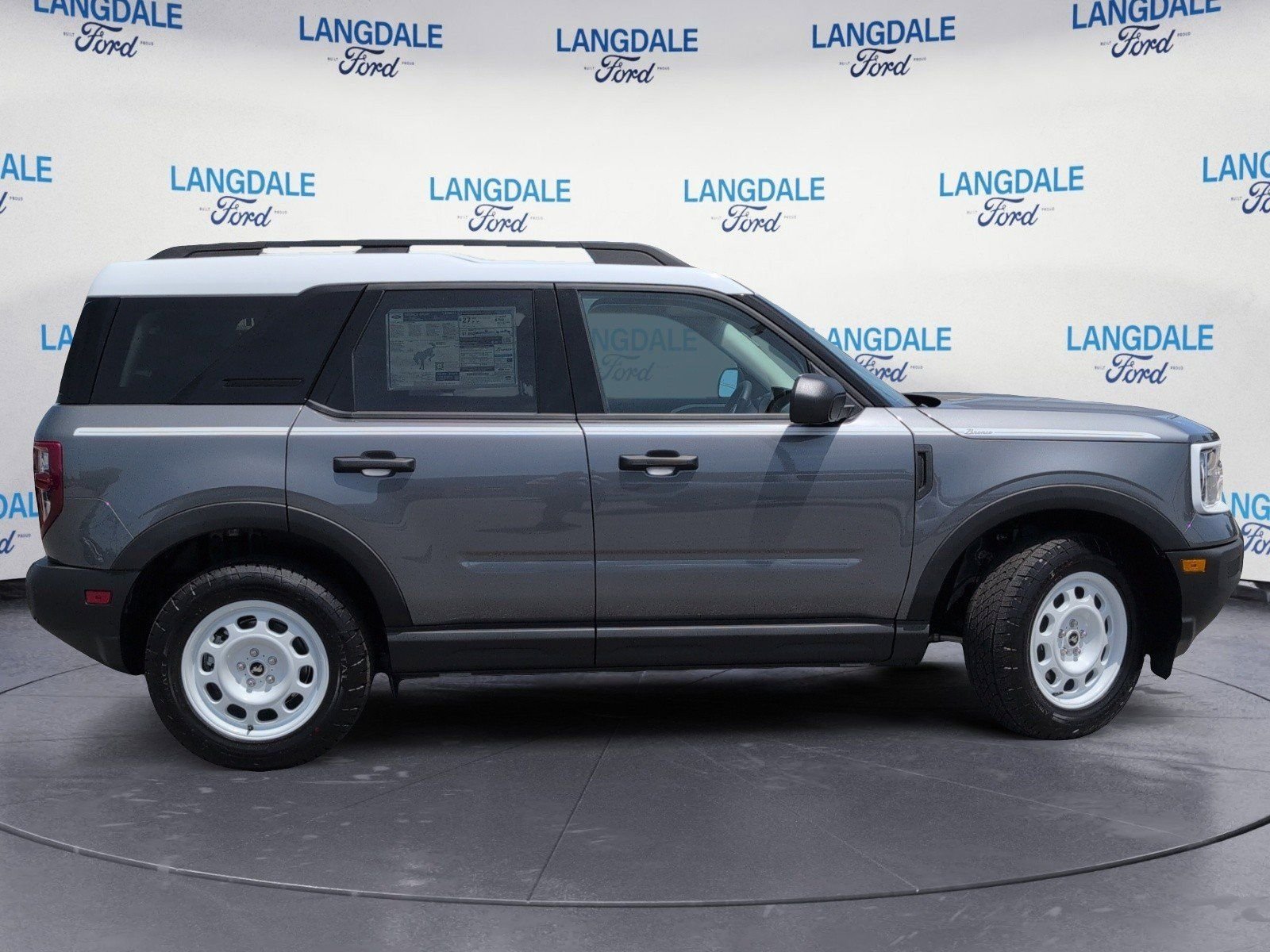 New 2026 Carbonized Gray Metallic Ford Heritage image 3