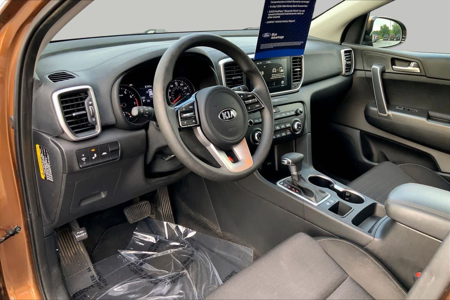 Used 2020 Burnished Copper Kia LX image 16