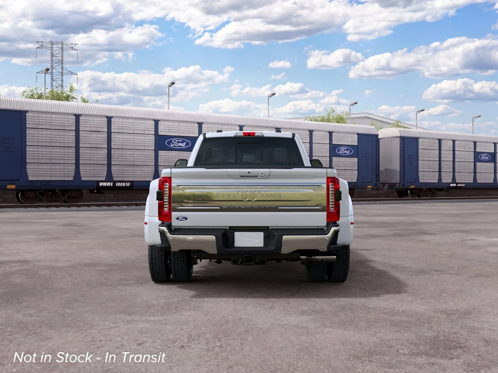 New 2027 Star White Metallic Tri-Coat Ford King Ranch image 7