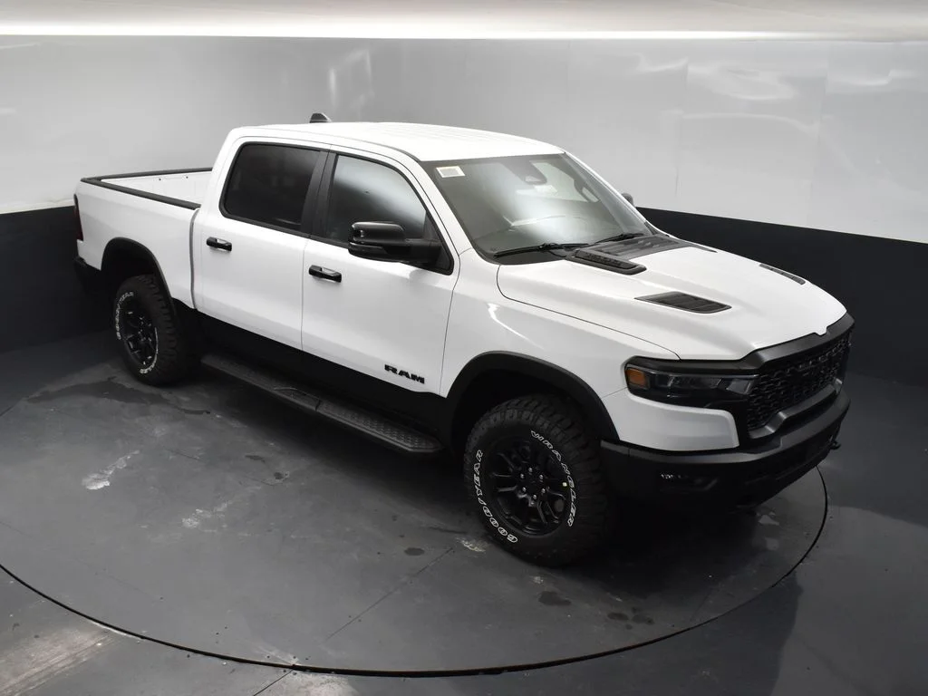 New 2026 Bright White Clear-Coat Exterior Paint RAM Rebel image 41