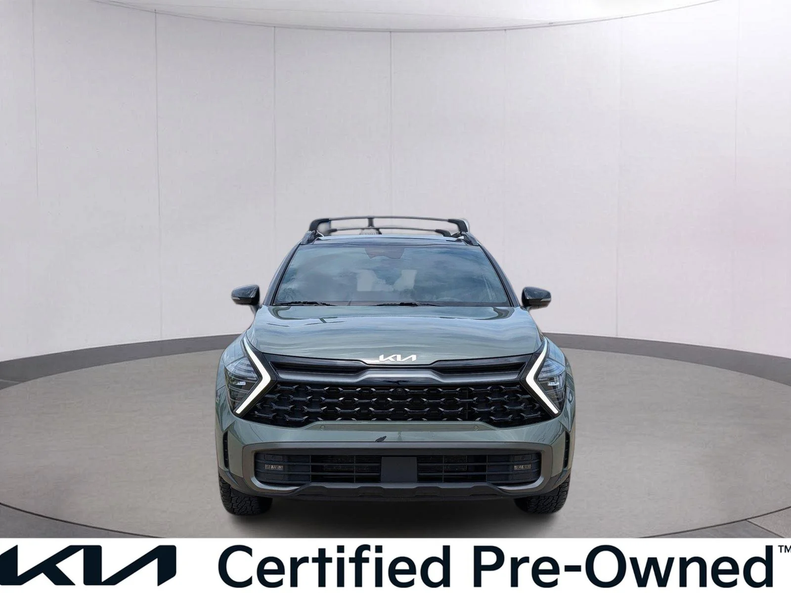 Used 2024 Jungle Green/Ebony Black Roof Kia X-Pro Prestige image 8