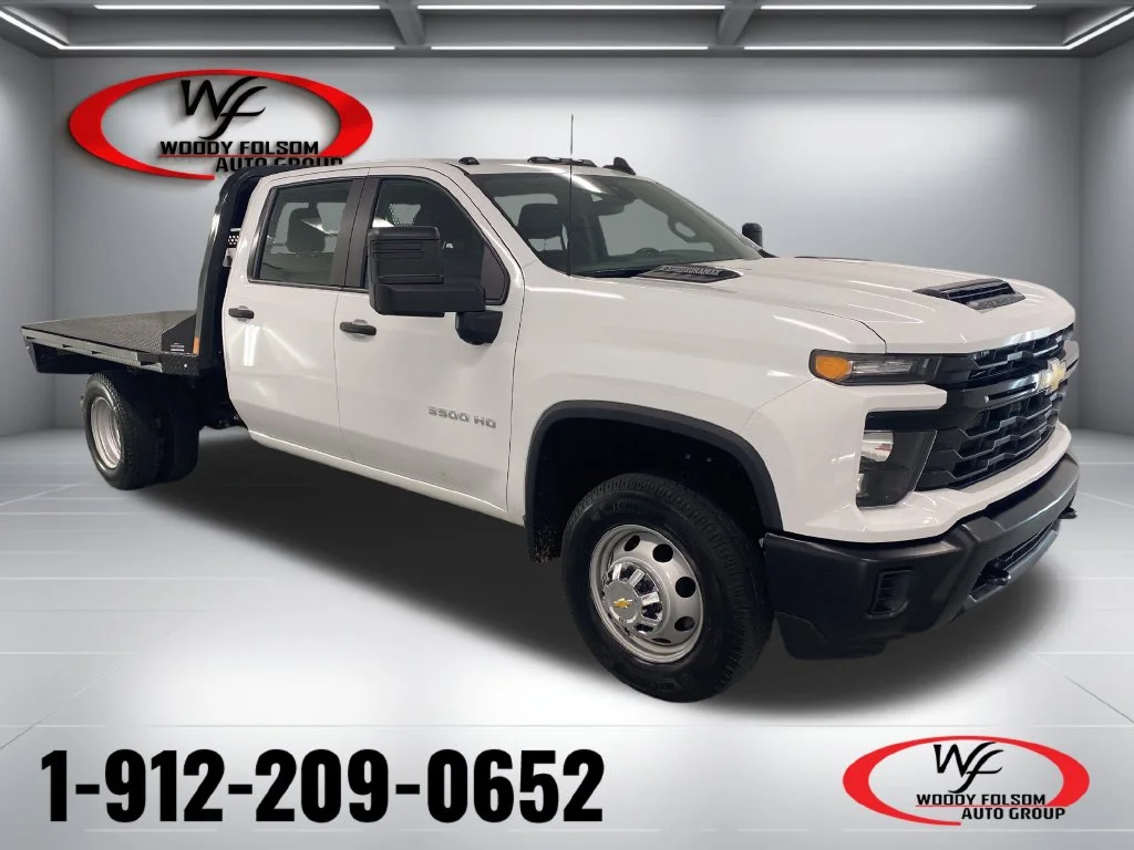 Used 2025 White Chevrolet Work Truck image 1