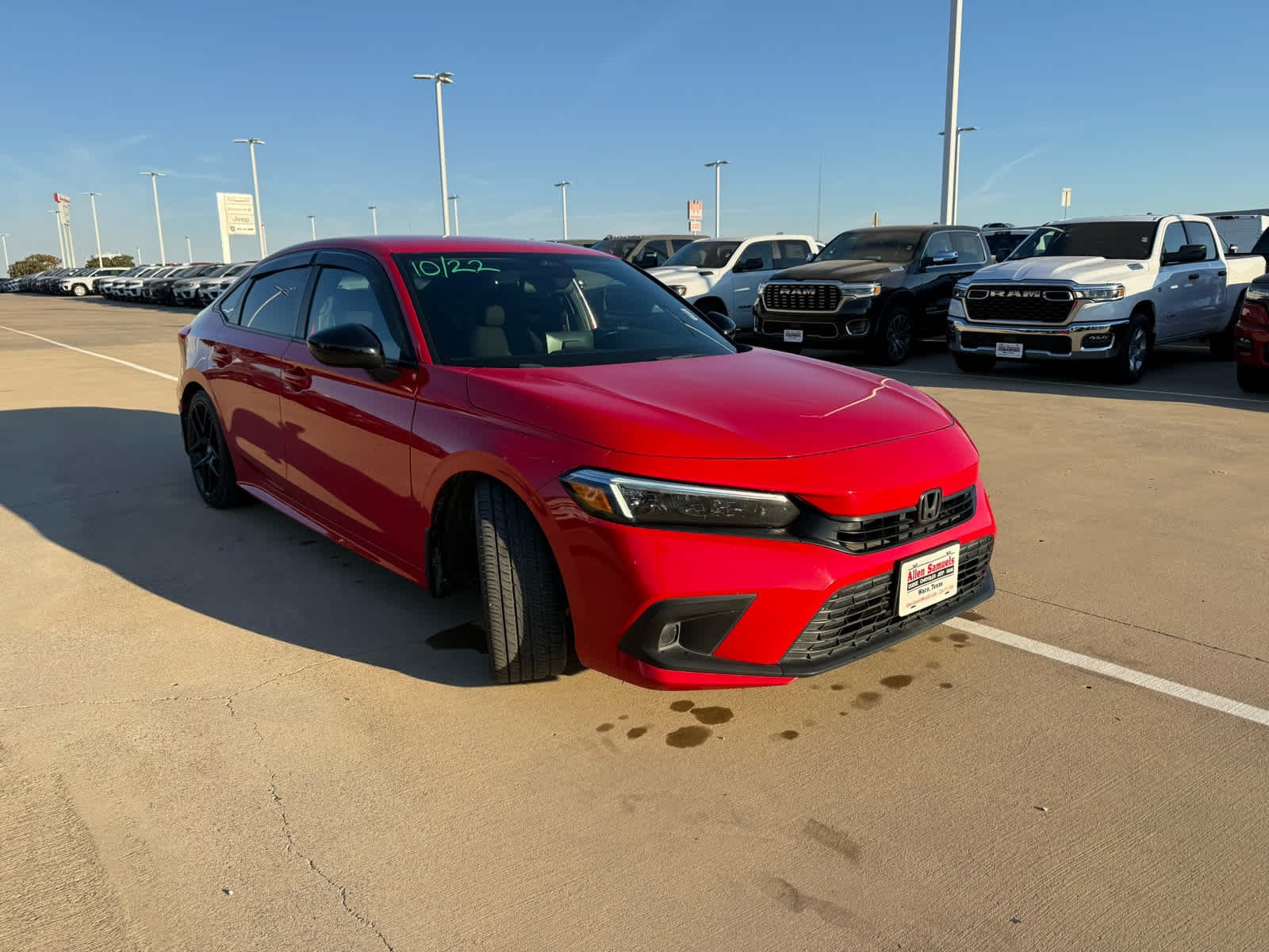 Used 2022 Rallye Red Honda Sport image 3