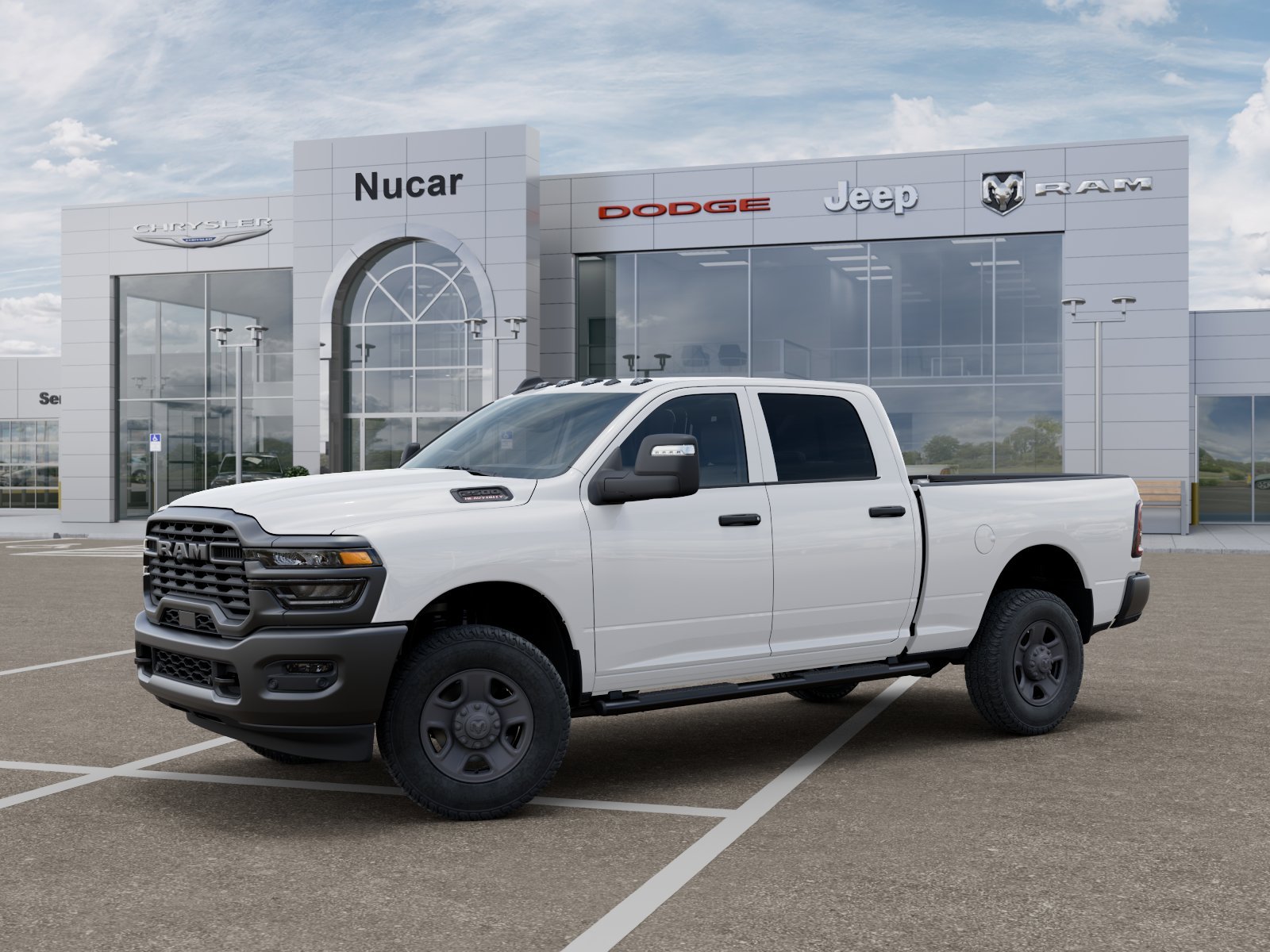 New 2026 Bright White Clear-Coat Exterior Paint RAM Tradesman image 20