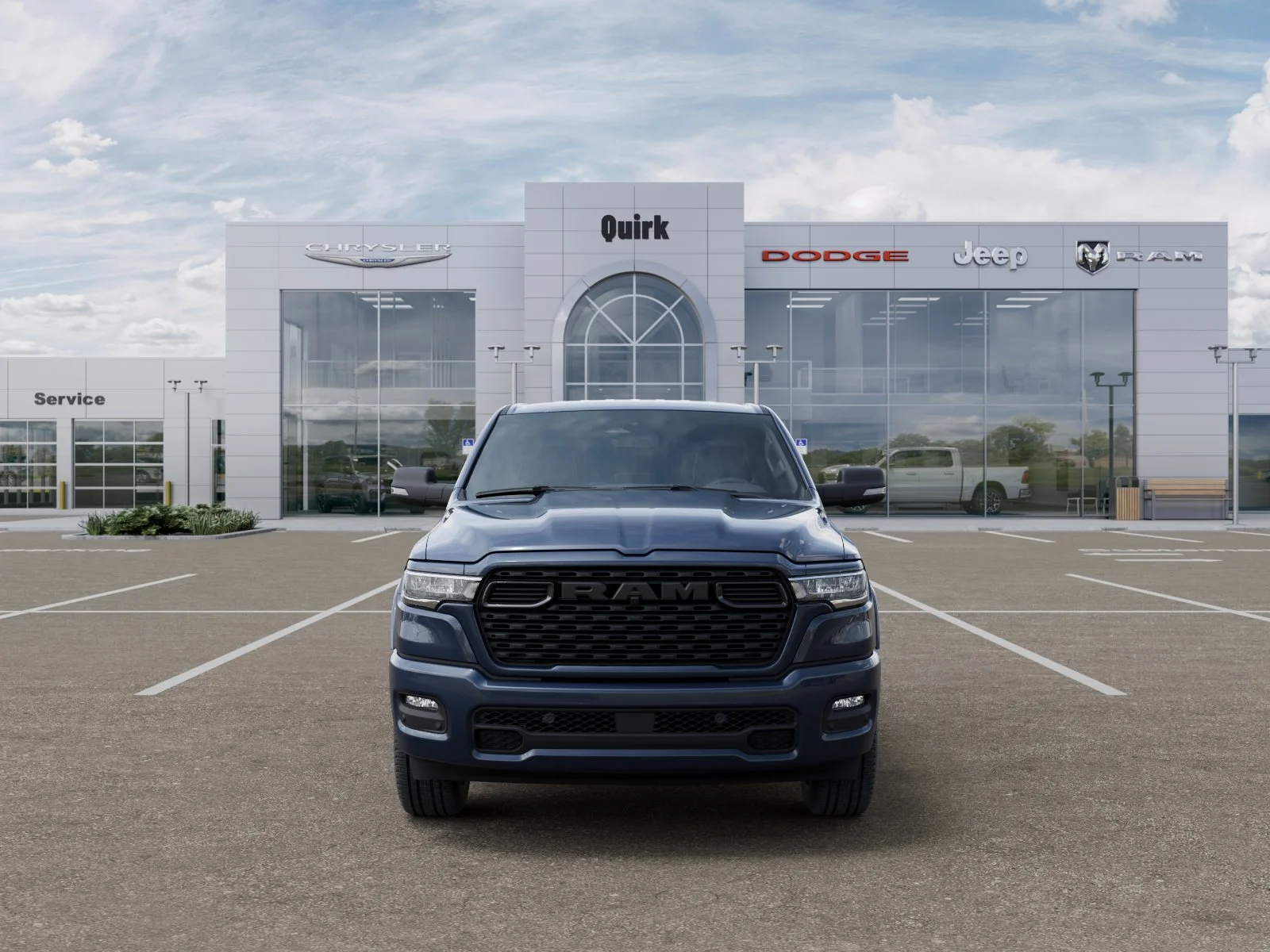 New 2026 Forged Blue Metallic Exterior Paint RAM Big Horn image 32