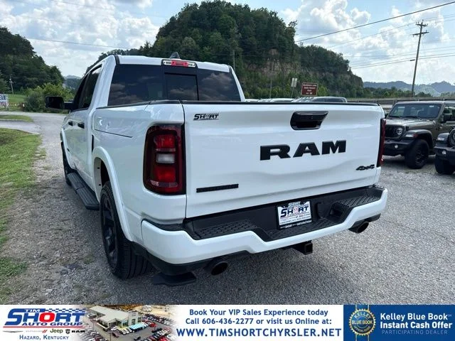 New 2026 Bright White Clear-Coat Exterior Paint RAM Big Horn/Lone Star image 5