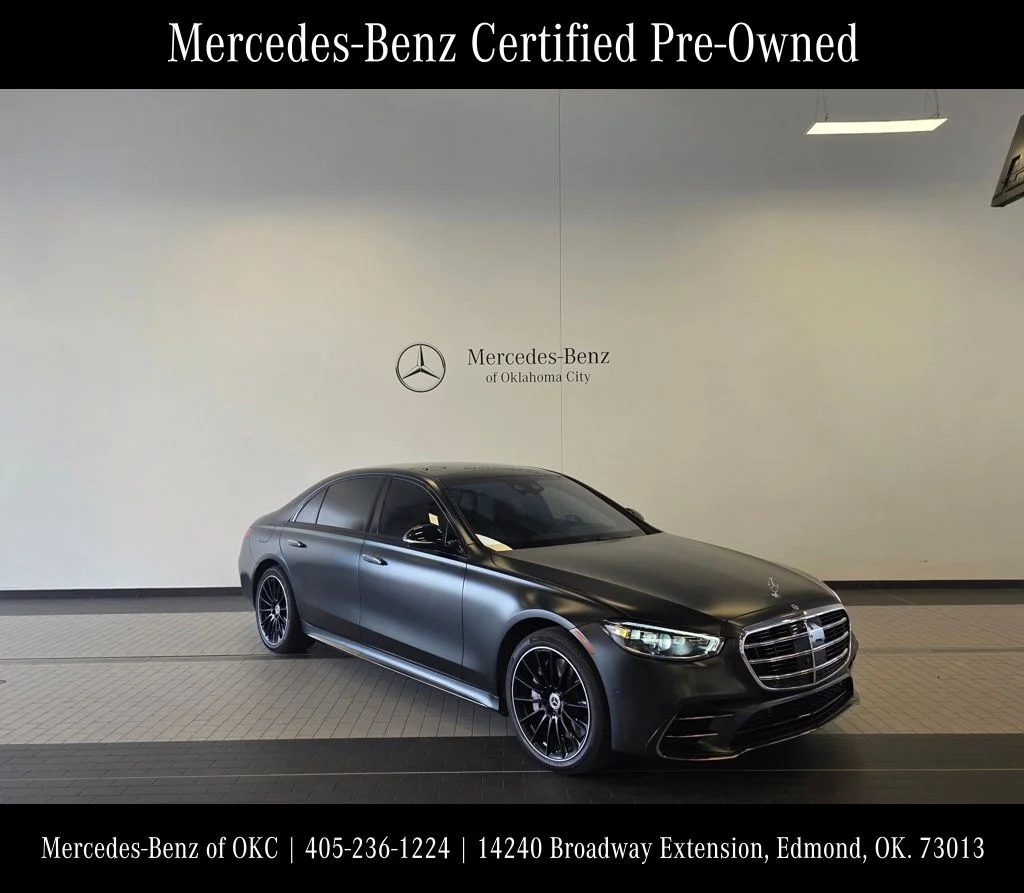 Certified Used 2023 Black Mercedes-Benz S 580 image 3