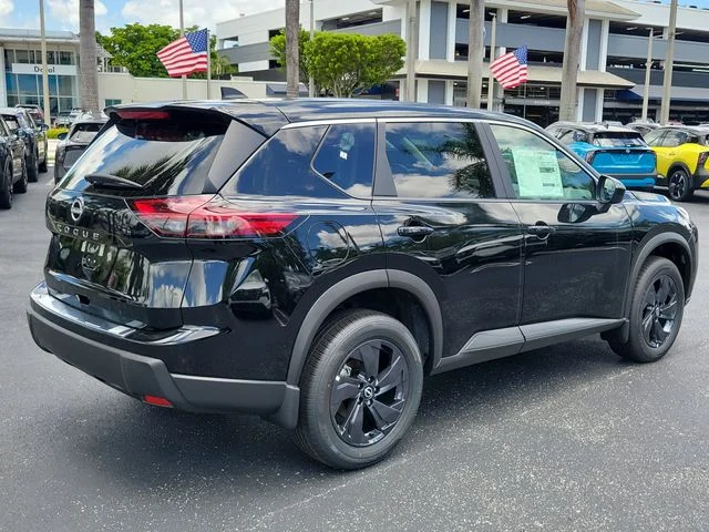 New 2026 Super Black Nissan SV image 4