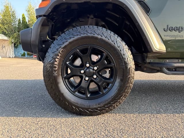 Used 2020 Sarge Green Clearcoat Jeep Willys image 15