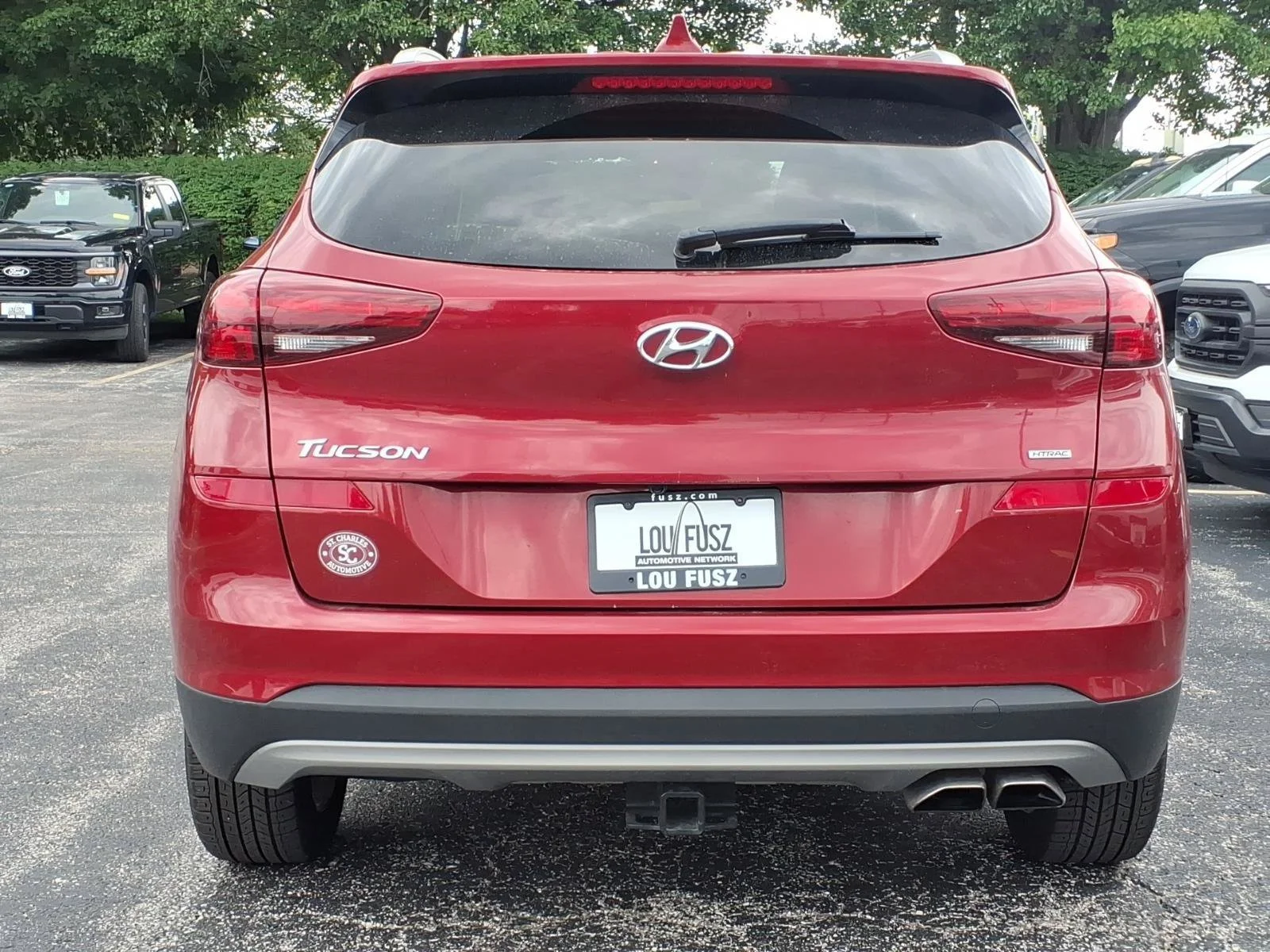 Used 2021 Red Crimson Hyundai Limited image 28