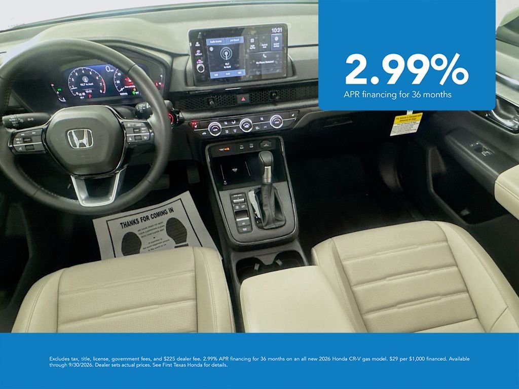 New 2027 Platinum White Pearl Honda EX-L image 30