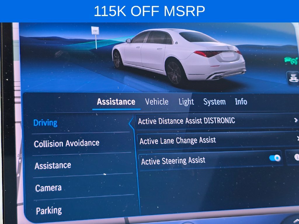 New 2025 MANUFAKTUR Moonlight White Metallic Mercedes-Benz Maybach S 680 image 5