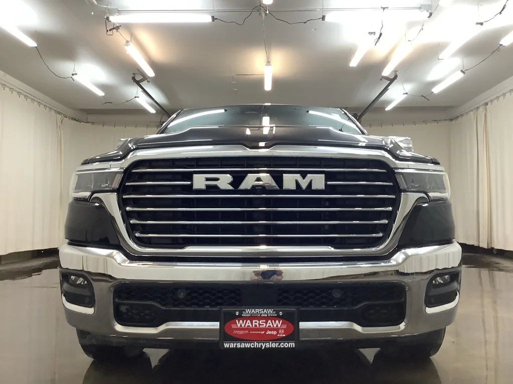 Used 2025 Diamond Black Crystal Pearlcoat Ram Laramie image 10