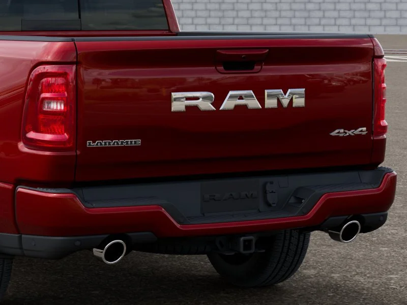 New 2026 Molten Red Pearl-Coat Exterior Paint RAM Laramie image 13