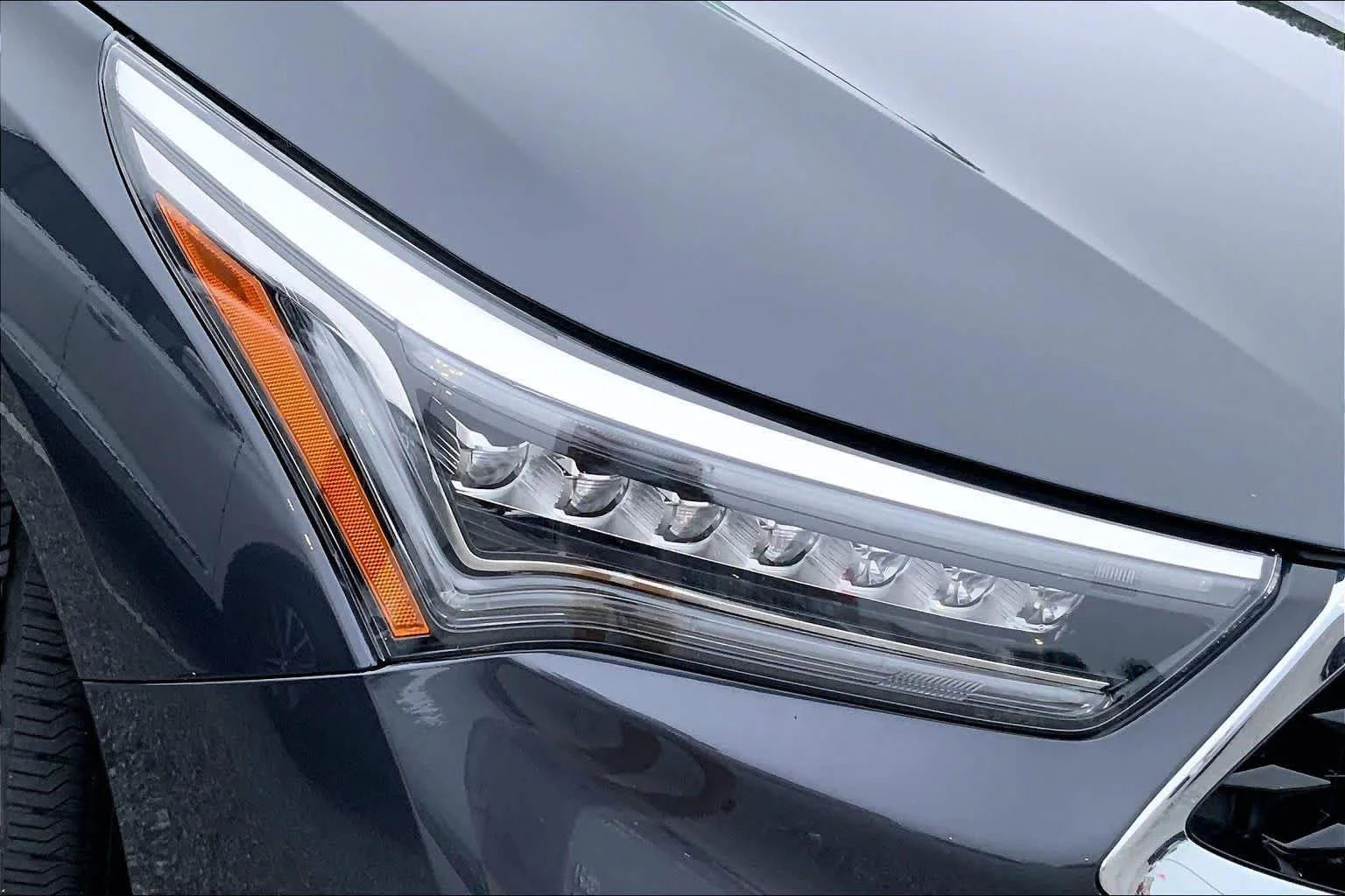 Used 2021 Gunmetal Metallic Acura w/Technology Package image 26