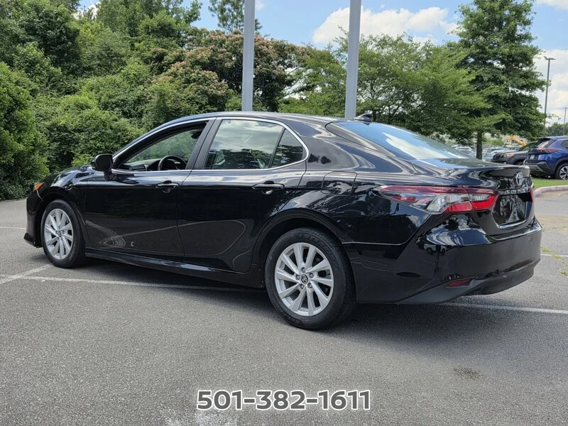 Used 2022 Midnight Black Metallic TOYOTA LE AUTO image 3