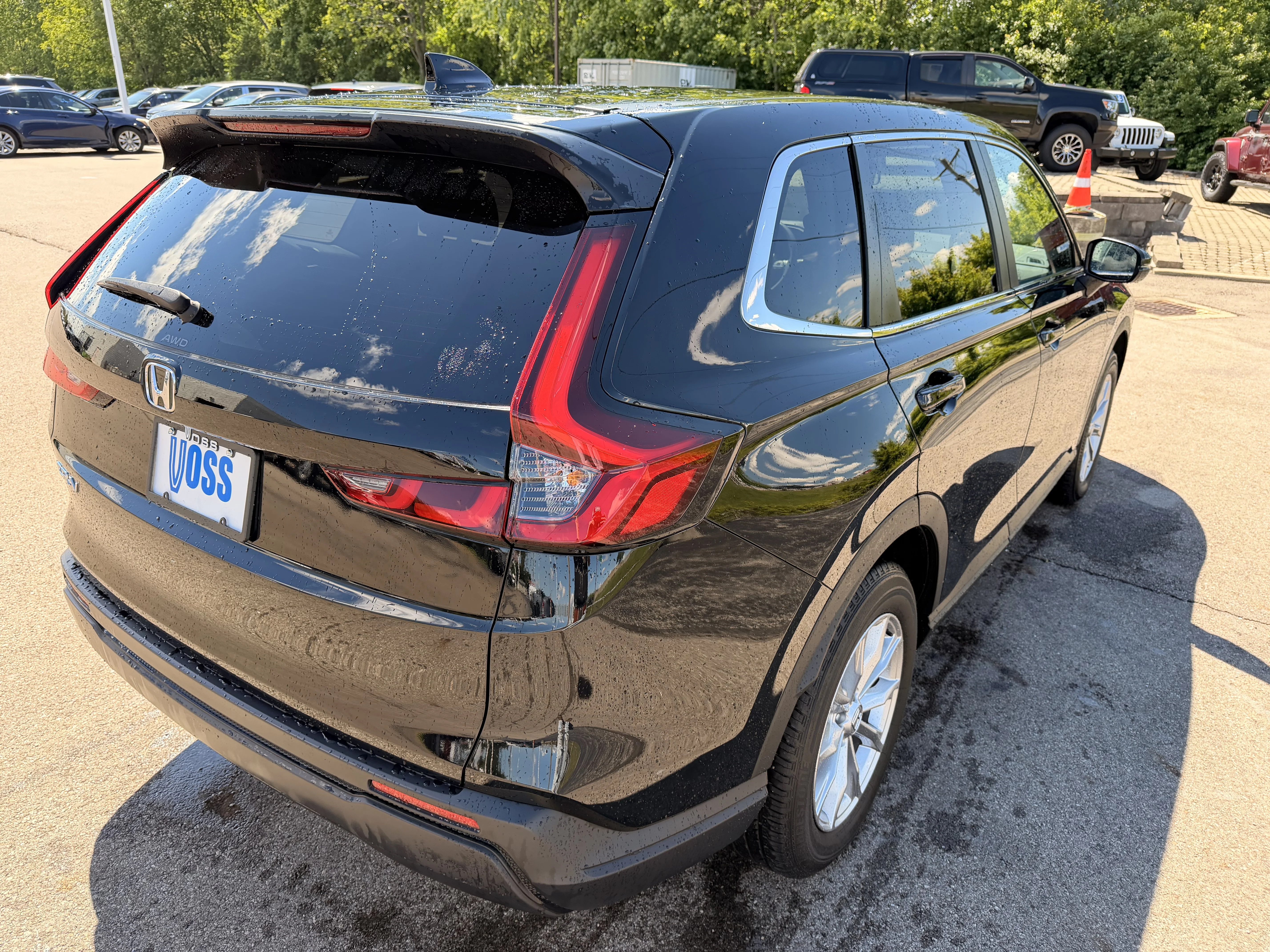 Certified Used 2024 BLACK Honda EX image 3