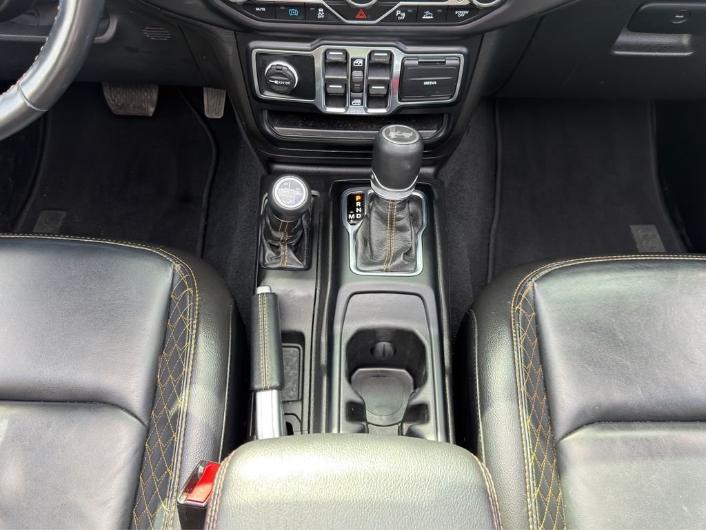 Used 2021 White Jeep Unlimited Sahara 4xe image 15