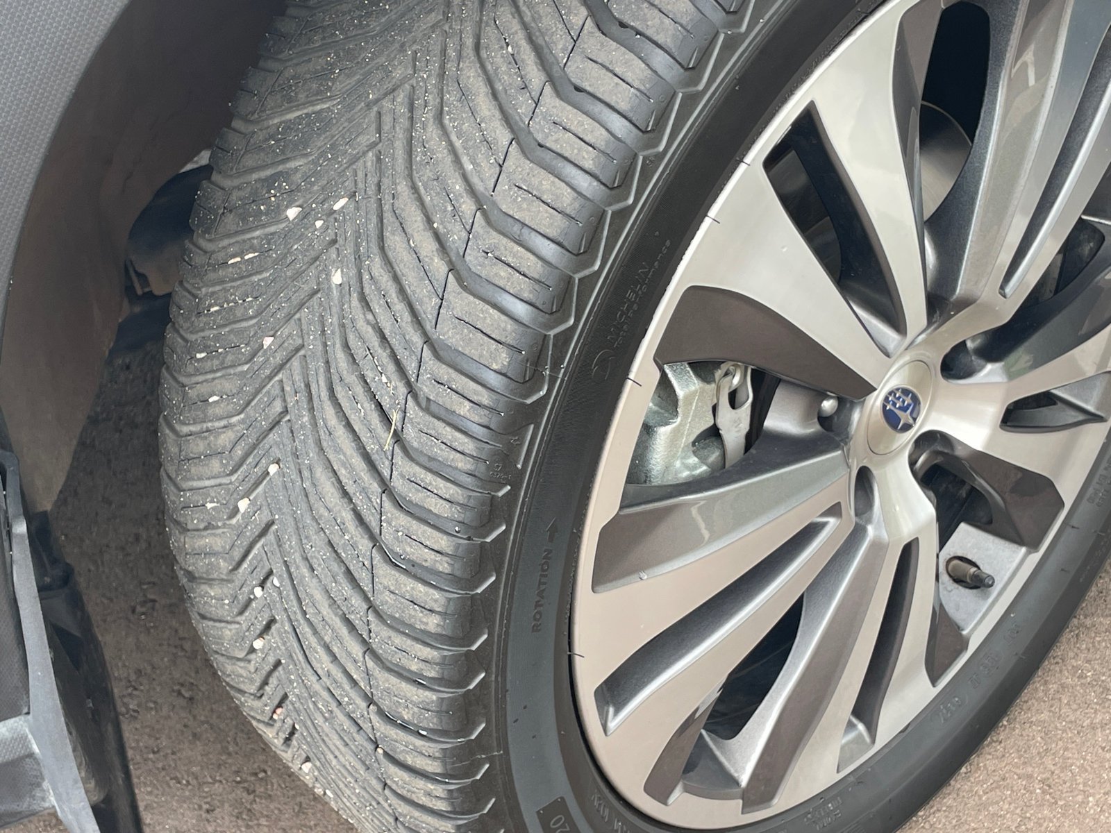 Used 2022 Magnetite Gray Metallic Subaru Touring image 9