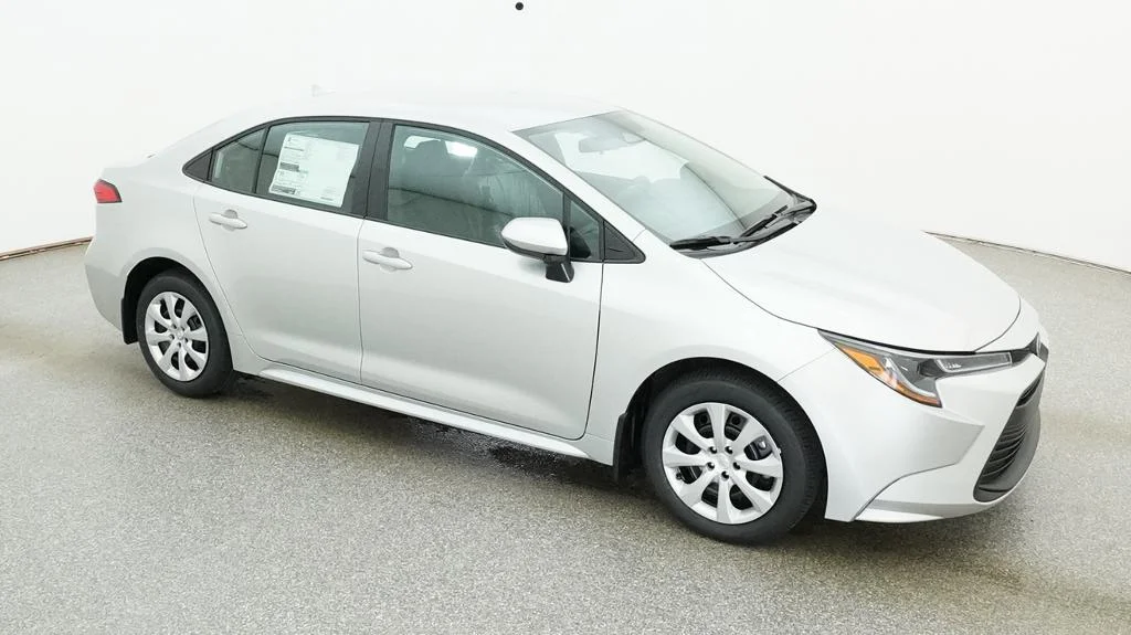 New 2026 Classic Silver Metallic Toyota LE image 25