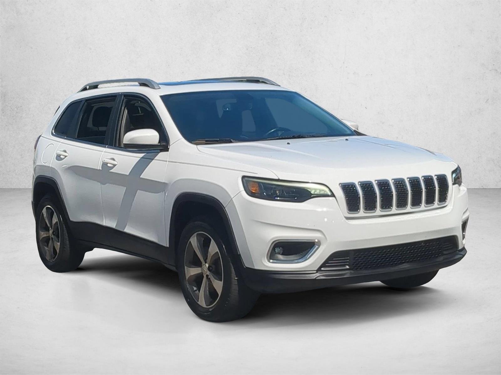 Used 2019 Bright White Clearcoat Jeep Limited image 3