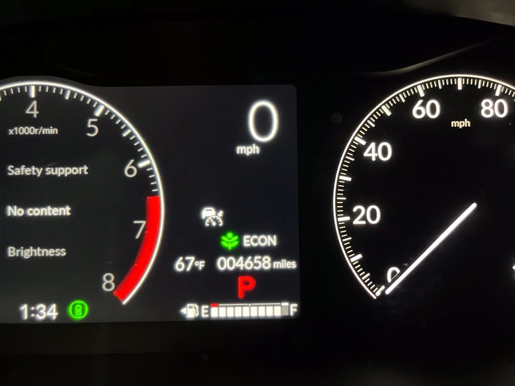 Used 2026 Meteorite Gray Metallic Honda EX image 18
