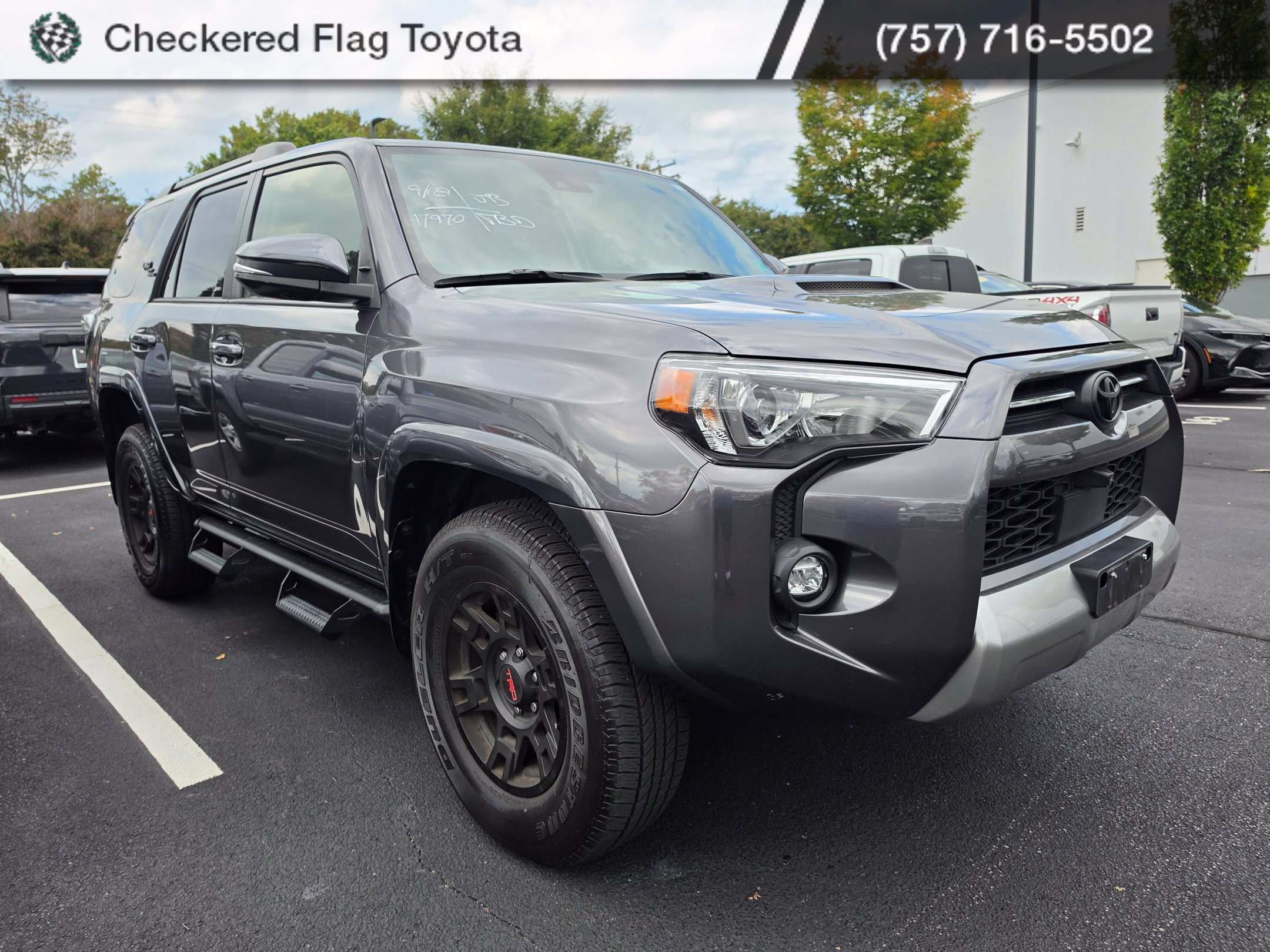 Used 2023 Magnetic Gray Metallic Toyota TRD Off-Road Premium image 3