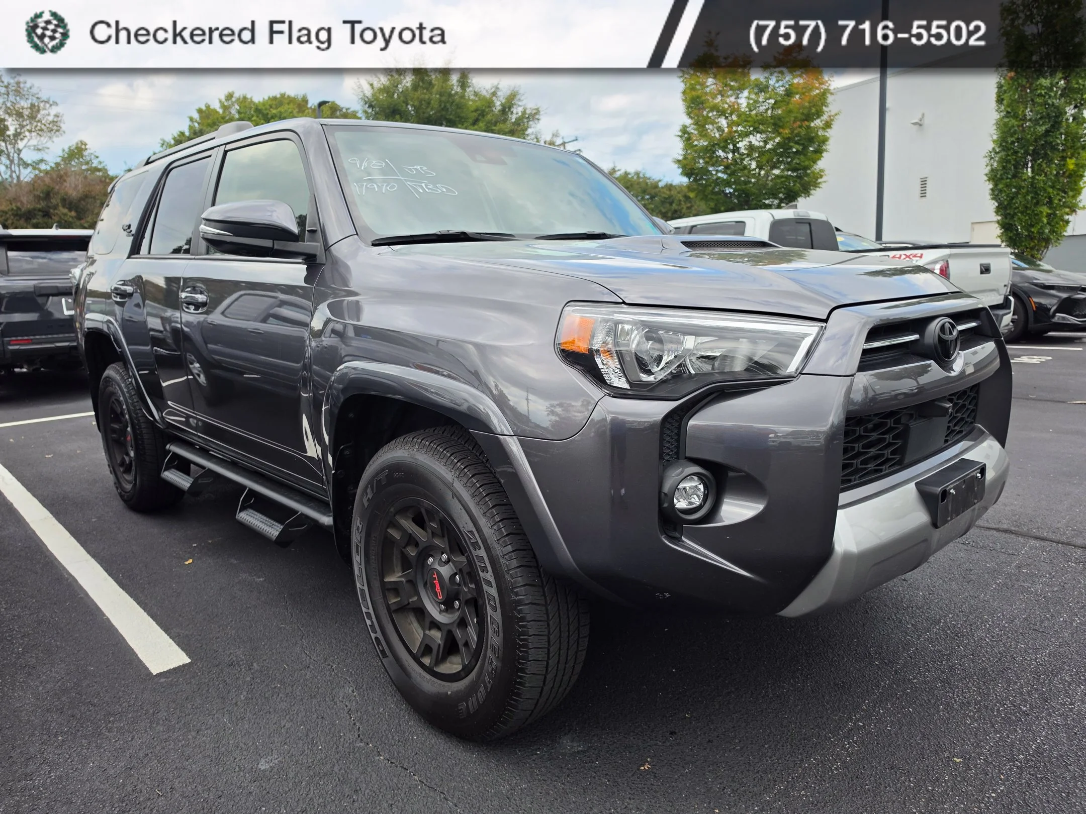 Used 2023 Magnetic Gray Metallic Toyota TRD Off-Road Premium image 3