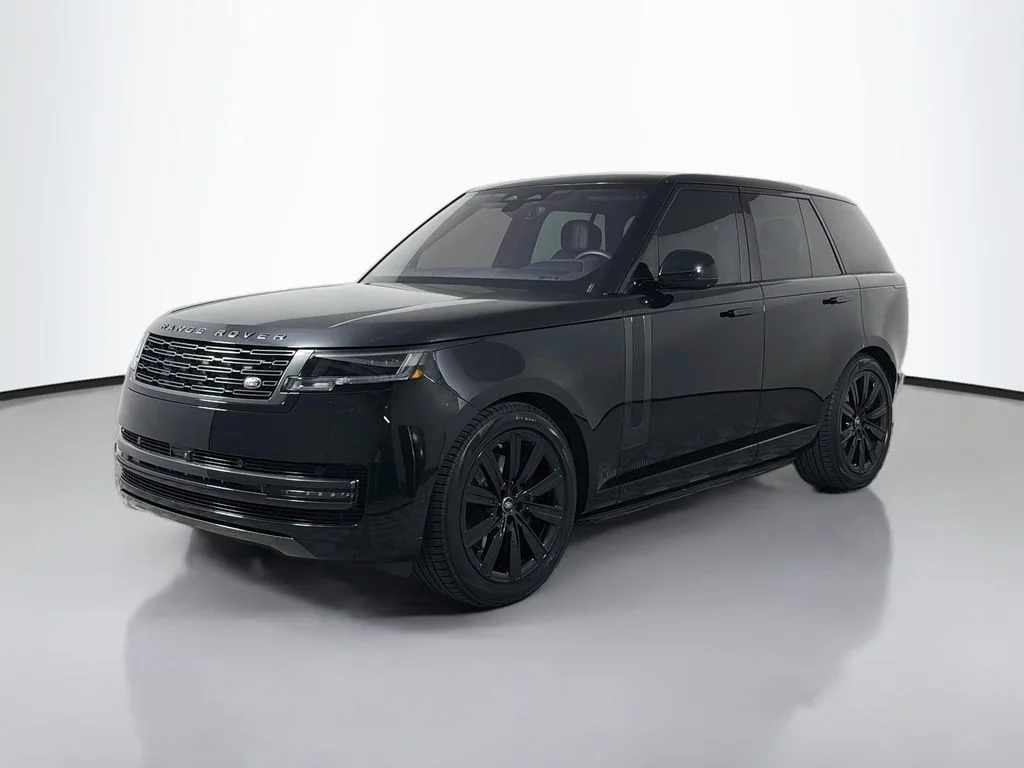 Certified Used 2023 Santorini Black Metallic Land Rover SE image 1