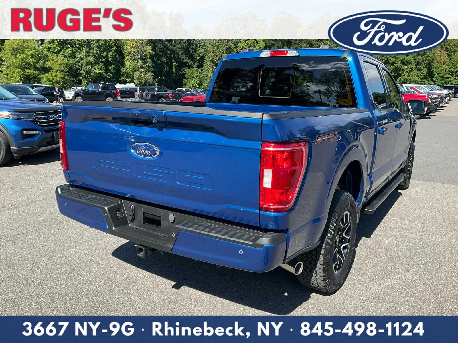 Certified Used 2023 Atlas Blue Ford XLT image 3